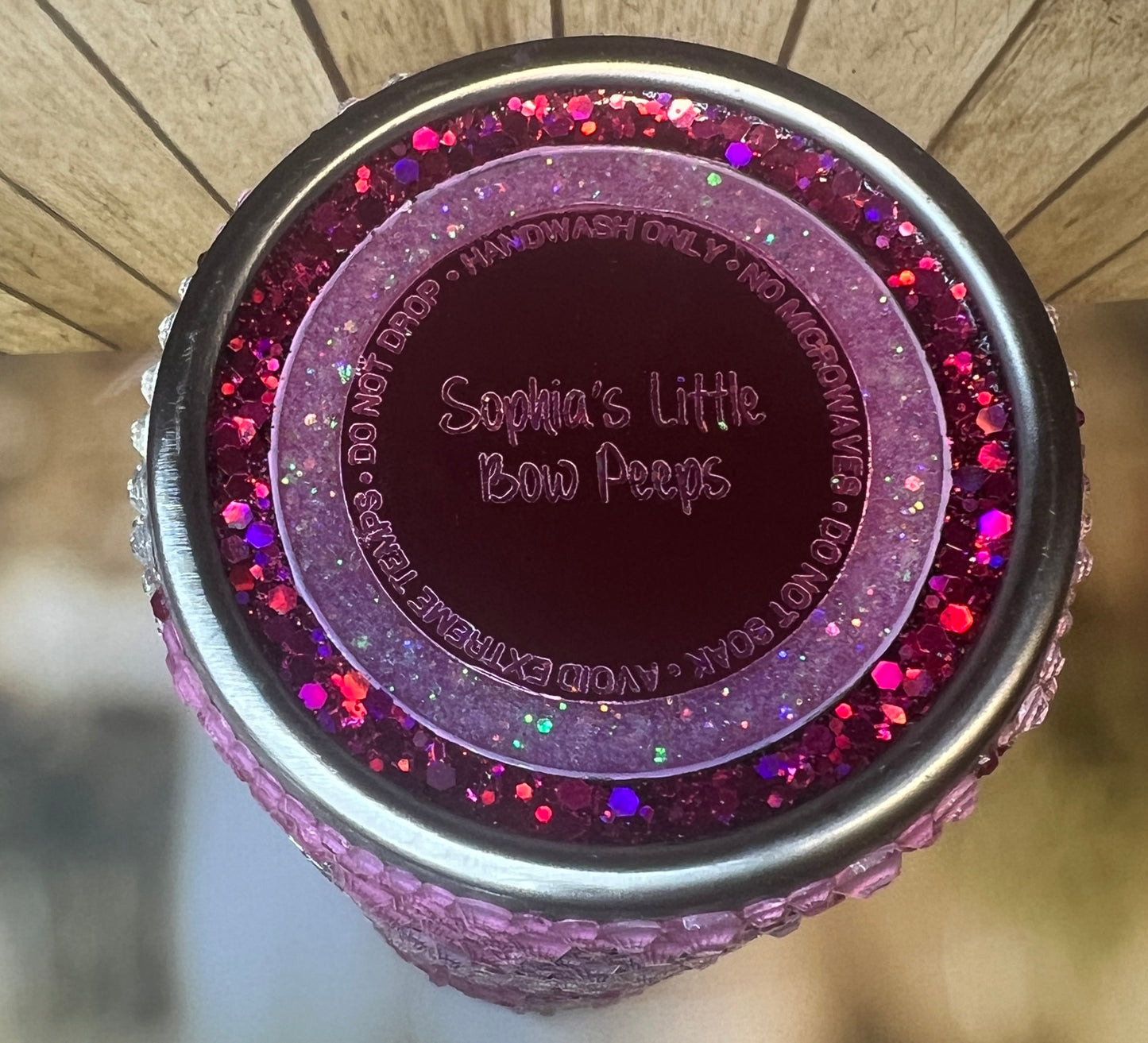 Geode Rhinestone Tumbler