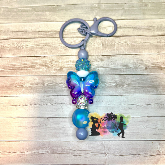Ombre Butterfly Keychain