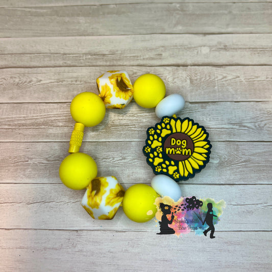 Dog Mom Cup Charm