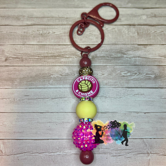 Cafecito y Chisme Keychain