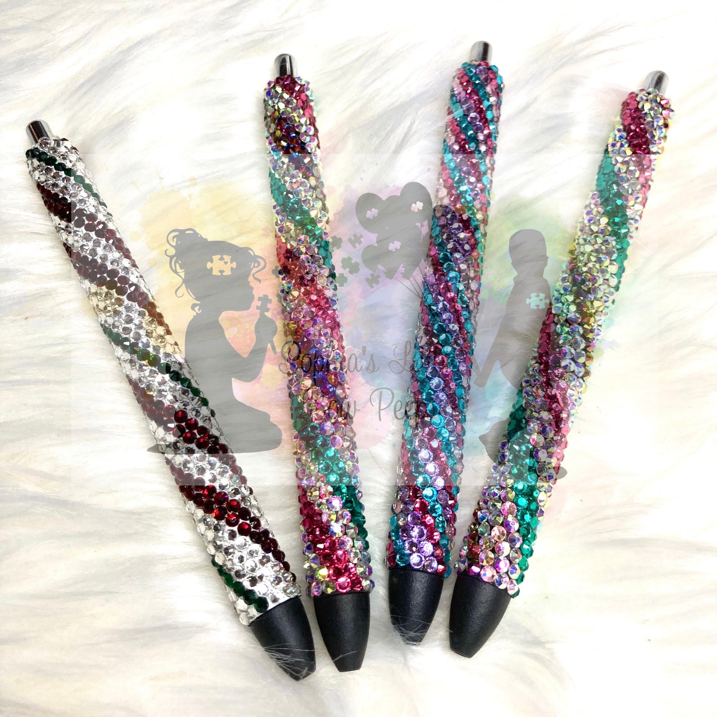 Make it a Swirl Rhinestone Pen