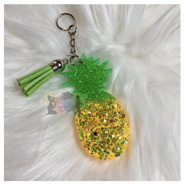 Pineapple Keychain