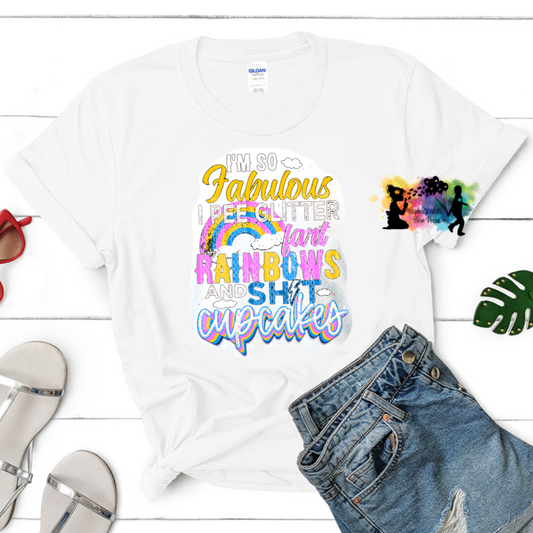 I’m So Fabulous I Pee Glitter